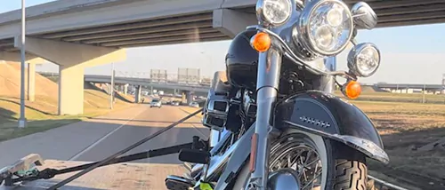 motorcycle towing in San Antonio, TX