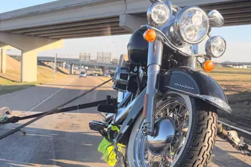 Best Motorcycle Towing in The Dominion, TX